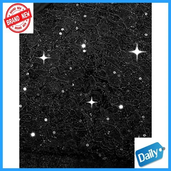 Sequin Chiffon Formal Dress Elegant Evening Wedding Guest Cocktail Gown - Picture 4 of 7